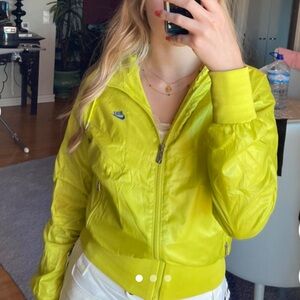 NIKE Women's Lime Green Jacket